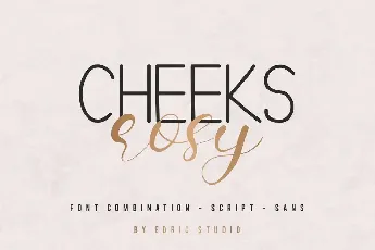 Cheeks Rosy Demo font