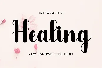 Healing font