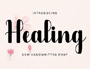 Healing font