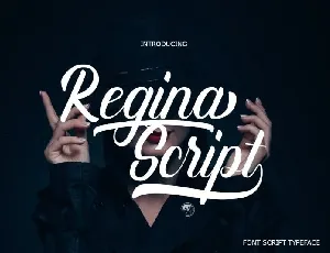 Regina Calligraphy font