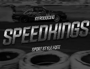 SPEEDKINGS font