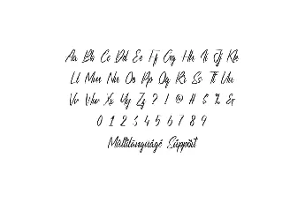 Milldams Demo font