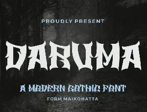 DARUMA font