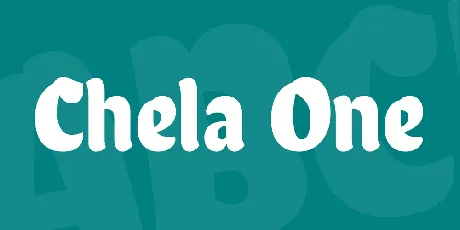 Chela One font