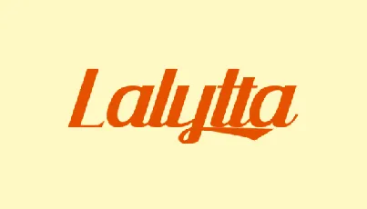 Lalytta font