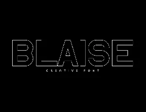 Blaise font