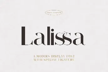 Lalissa font