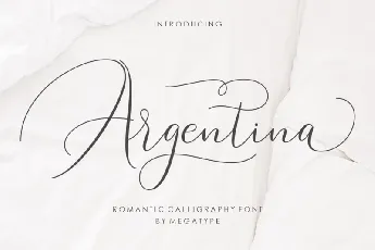 Argentina Script font