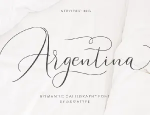 Argentina Script font