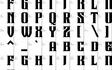 Rock Glader font