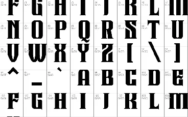 Rock Glader font