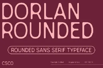 Dorlan Rounded font