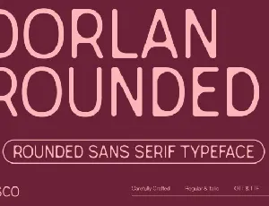 Dorlan Rounded font