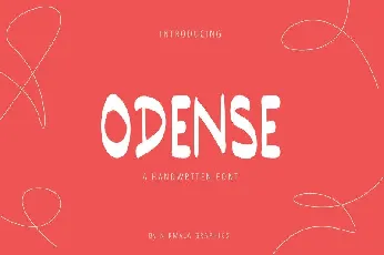 Odense Handwritten font