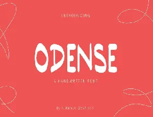 Odense Handwritten font