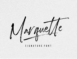 Marquette font