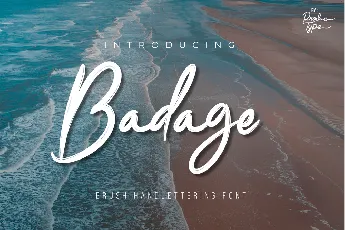 Badage font