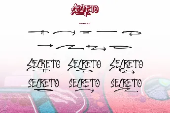 Secreto Demo font