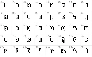 Ice Pixel7 font