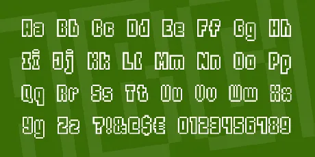 Ice Pixel7 font