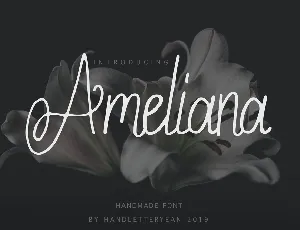 Ameliana font