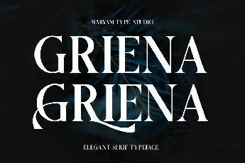 Griena Elegant font