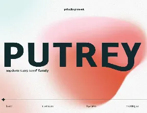 Putrey font