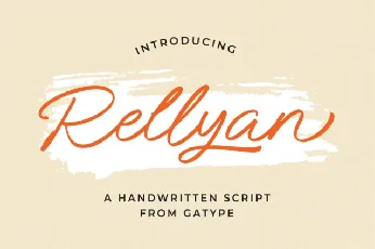 Rellyan Script font