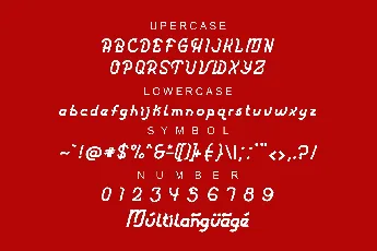 Redflick font