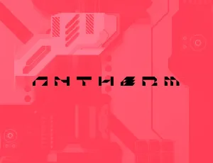 Antherm font