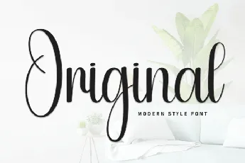 Original Script font