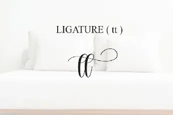 Mattress Calligraphy font