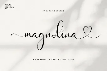 Magnolina font