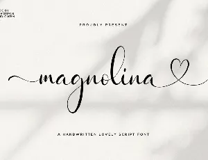 Magnolina font