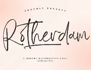 Rotherdam font