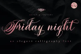 Friday Night font