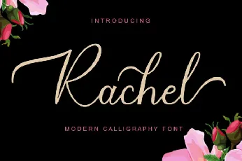 Rachel Script font