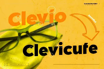 Clevicute Personal Use font