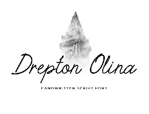 Drepton Olina font