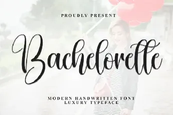 Bachelorette Calligraphy font