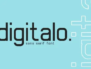 Digitalo font