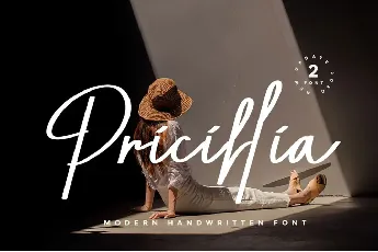 Pricillia font