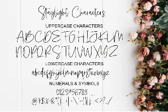 Staylight font