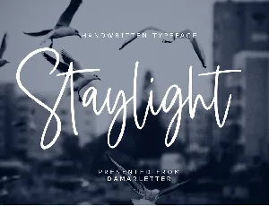 Staylight font