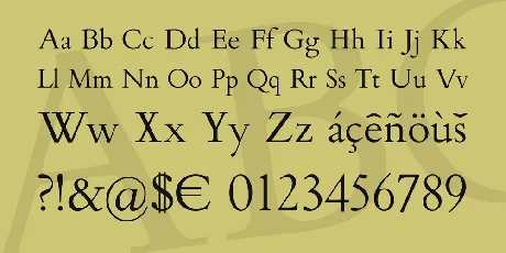 Flanker Griffo font