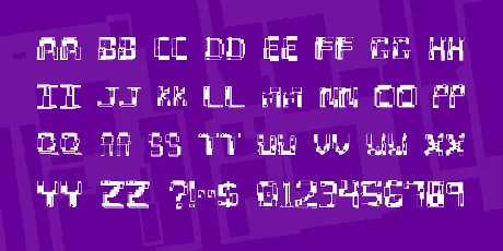 Hydrogen font