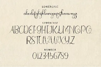 Elatina font