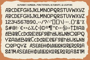 REBOOLA font