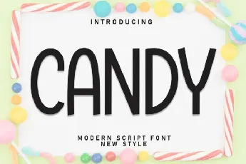 Candy Display font