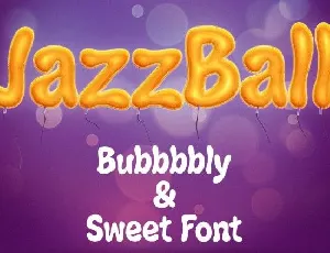 Jazz Ball Display font